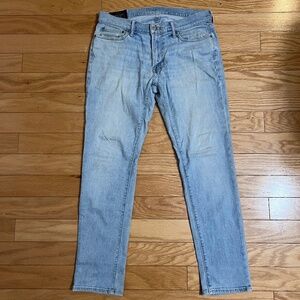 Abercrombie Langdon Skinny Stretch, Light Wash Jeans, 32x30